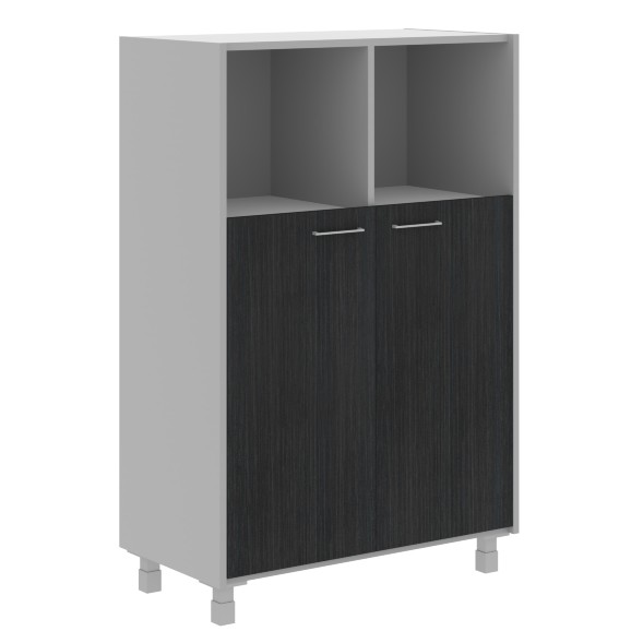 Шкаф с глухими малыми дверьми OMC 87.3 874х450х1329 OFFIX NEW