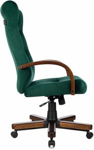 Кресло руководителя Бюрократ T-9928WALNUT ткань