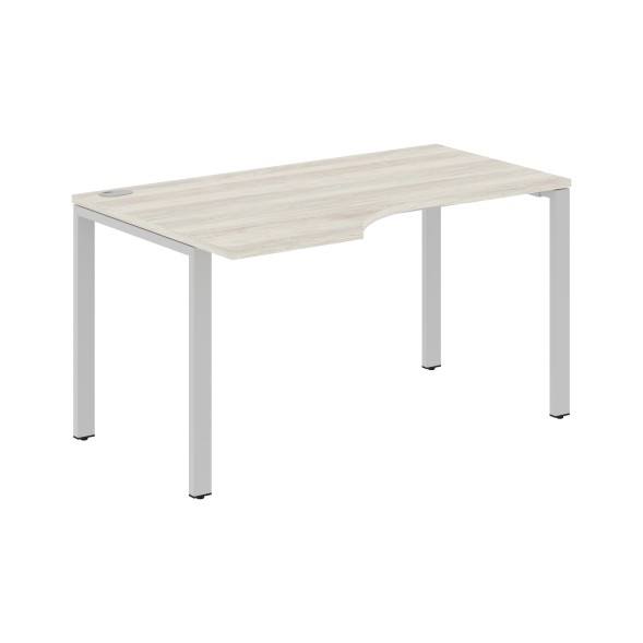 Стол эргономичный XS6CET 149(L) белый/антрацит 1400х900х750 XTEN-S60