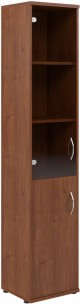 Шкаф колонка комбинированная СУ-1.2(L) Орех Французcкий 406*365*1975