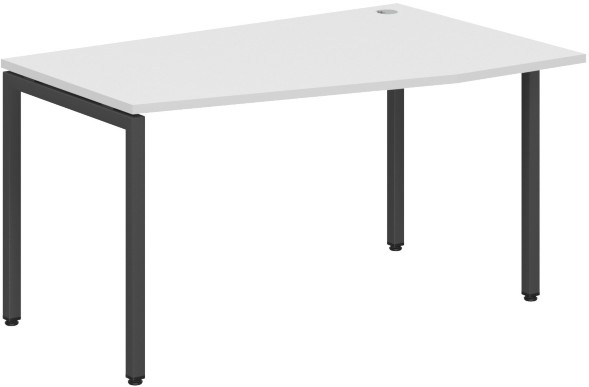 Стол эргономичный XSCT 149(R) Белый/Антрацит 1400х900х750 XTEN-S