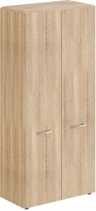Шкаф высокий с замком в дверях и обвязкой DHC 85.1(Z) Дуб Каньон 892х470х1950