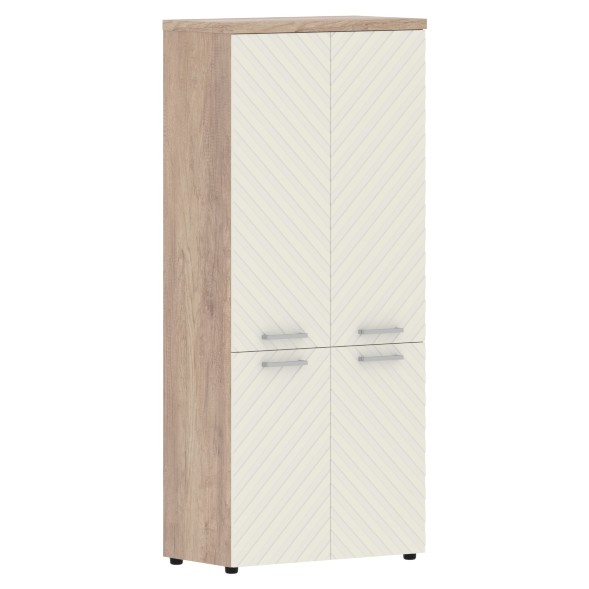 Шкаф со средними и малыми дверьми TLHC 85.3 856х450х1968 TORR LUX