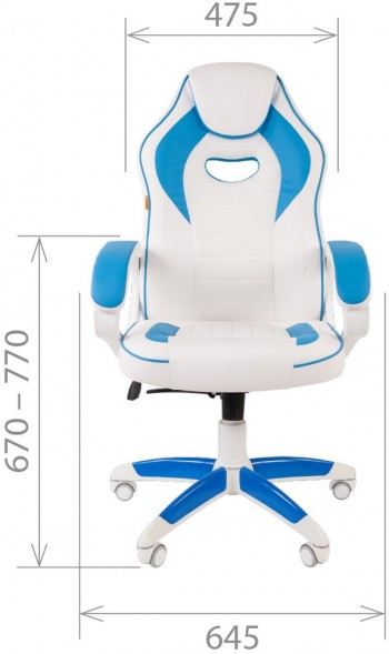 Геймерское кресло CHAIRMAN GAME 16 WHITE