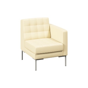 Forest Секция с подлокотником одноместная FR-SP-01 (L) 690*800*840