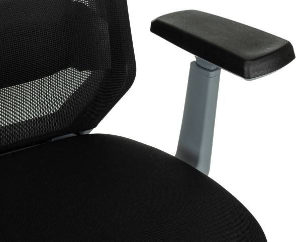 Кресло руководителя Бюрократ MC-G611NL-H черный Elastic-102 с подголов. крестов.4-луч. пластик пластик серый