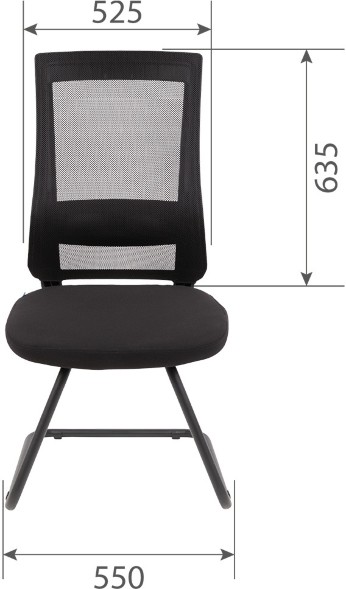 Кресло для посетителей  CHAIRMAN 500V TW